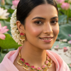GUL Lotus Pearl Necklace Set