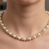 Gold Plated Pearl & Bead Choker Necklace for Women | Elegant Pearl Necklace | Party, Wedding & Festive Jewellery