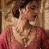 ANTIQUE Haathi Temple Jewellery Set
