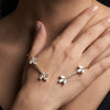 Hand Harness Minimal Design|Gold Plated Hand Harness |Fashion Hand Harness Jewellery For Women & Girls