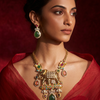 ROYAL Elephant Temple Necklace Set