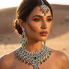 NOOR Emerald Diamond Statement Set