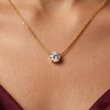 Anti-Tarnish Gold Plated Pendant Necklace for Women | Elegant Party Wear Chain | Fashion Chain for Daily & Causal Wear