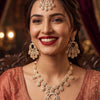 ROYAL Chandbali CZ Jewellery Set