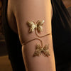 Western Arm Cuff For Women | Gold Tone Statement Armlet
