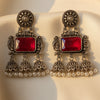 Ruby Noor Jhumka Drops