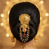 Traditional Gold Bun Hair Accessory for Women | Bridal & Festive Juda Pin