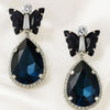 Midnight Butterfly Tear Drops