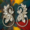 Crystal Laurel Statement Drops