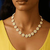 MIRA Daisy Bloom Gold Plated Necklace