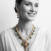 RAAS Haathi Gold Plated Jewellery Set (Necklace & Earrings)