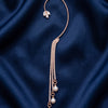 Anti-Tarnish Statement Earcuff  For Women |Rose Gold Plated Luxury Fashion Jewellery | Party Wear & Daily Wear (1 piece)