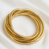 Gold Plated Coil Wrap Bracelet for Women | Multi Layer Snake Chain Bangle | Trendy Fashion Jewellery | Trendy Causal & Party Wear Jewellery