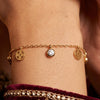 Anti-Tarnish Adjustable Bracelet | Simple Minimal Gold Plated Bracelet For Women & Girls