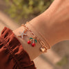 Anti-Tarnish Adjustable Bracelet | Simple Minimal Gold Plated Bracelet For Women & Girls