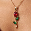 Anti-Tarnish Gold Plated Pendant Necklace for Women | Elegant Party Wear Chain | Fashion Chain for Daily