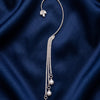 Anti-Tarnish Statement Earcuff  For Women |Silver Plated Luxury Fashion Jewellery | Party Wear & Daily Wear (1 piece)