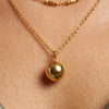 Anti-Tarnish Gold Plated Pendant Necklace for Women | Elegant Party Wear Chain | Fashion Chain for Daily & Causal Wear