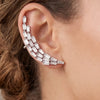 Anti-Tarnish Statement Earcuff  For Women |Silver Plated Luxury Fashion Jewellery | Party Wear & Daily Wear