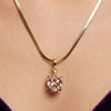 Anti-Tarnish Gold Plated Pendant Necklace for Women | Elegant Party Wear Chain | Fashion Chain for Daily & Causal Wear