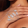 Hand Harness Minimal Design|Silver Plated Hand Harness |Fashion Hand Harness Jewellery For Women & Girls