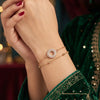 Anti-Tarnish Adjustable Bracelet | Simple Minimal Gold Plated Bracelet For Women & Girls