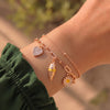Anti-Tarnish Adjustable Bracelet | Simple Minimal Gold Plated Bracelet For Women & Girls