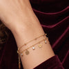 Anti-Tarnish Adjustable Bracelet | Simple Minimal Gold Plated Bracelet For Women & Girls