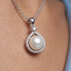 Anti-Tarnish Silver Plated Pendant Necklace for Women | Elegant Party Wear Chain | Fashion Chain for Daily & Causal Wear
