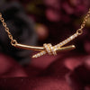 Anti-Tarnish Gold Plated Pendant Necklace for Women | Elegant Party Wear Chain | Fashion Chain for Daily & Causal Wear