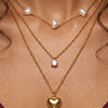 Anti-Tarnish Gold Plated Pendant Necklace for Women | Elegant Party Wear Chain | Fashion Chain for Daily & Causal Wear