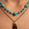 Anti-Tarnish Gold Plated Pendant Necklace for Women | Elegant Party Wear Chain | Fashion Chain for Daily