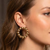 Anti-Tarnish Gold Plated Stud Earrings | Trendy Fashion Jewellery