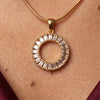 Anti-Tarnish Gold Plated Pendant Necklace for Women | Elegant Party Wear Chain | Fashion Chain for Daily & Causal Wear