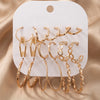 Set of 9 Gold Plated Fashion Earring For Women| Gift For Women And Girls
