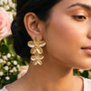 Anti-Tarnish Gold Plated Stud Earrings | Elegant Everyday Earrings
