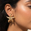 Anti-Tarnish Gold Plated Stud Earrings | Elegant Everyday Jewellery