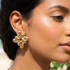 Anti-Tarnish Gold Plated Earrings |Elegant Fashion Jewellery