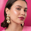 Gold Colour Plated Earrings