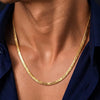 Gold Plated Chain for Men | Bold Modern Accessory