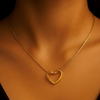 Petite Heart Charm Necklace