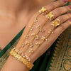 RANI Butterfly Pearl Haathphool