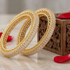 GOLD AD Designer Bangles for Women (Pack Of 2)