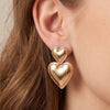 Gold Plated Statement Earrings for Women | Trendy Fashion Earrings | Lightweight Party Wear Earrings | Premium Western Jewellery