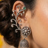 OXIDISED Ear Cuff Jhumka for Women
