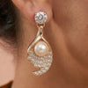 PEARL AD Drop Earrings for Women