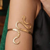 Gold Plated Adjustable Arm Cuff for Women | Designer Fashion Jewellery | Party Wear & Vacation Jewellery