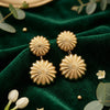 Vintage Floral Gold Drop Statement Earrings for Women | Luxury Party Wear Statement Earrings For Daily Wear &  Causal Wear Earrings