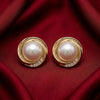 Gold Plated Statement Earrings for Women | Trendy Fashion Jewellery | Party Wear & Everyday Earrings | Luxury Party Wear Statement Earrings For Daily Wear &  Causal Wear Earrings