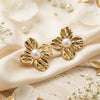 Gold Plated Statement Earrings for Women | Trendy Fashion Jewellery | Party Wear & Everyday Earrings | Luxury Party Wear Statement Earrings For Daily Wear &  Causal Wear Earrings